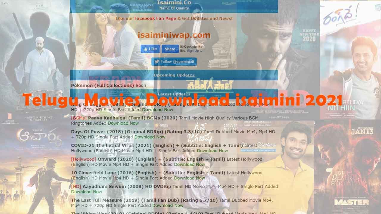 Telugu Movies Download isaimini 2023: Latest Telugu Movies Download 4K UHD