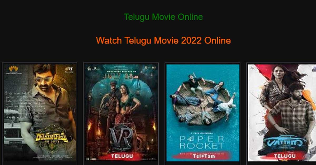 Telugu Movies Download Website List